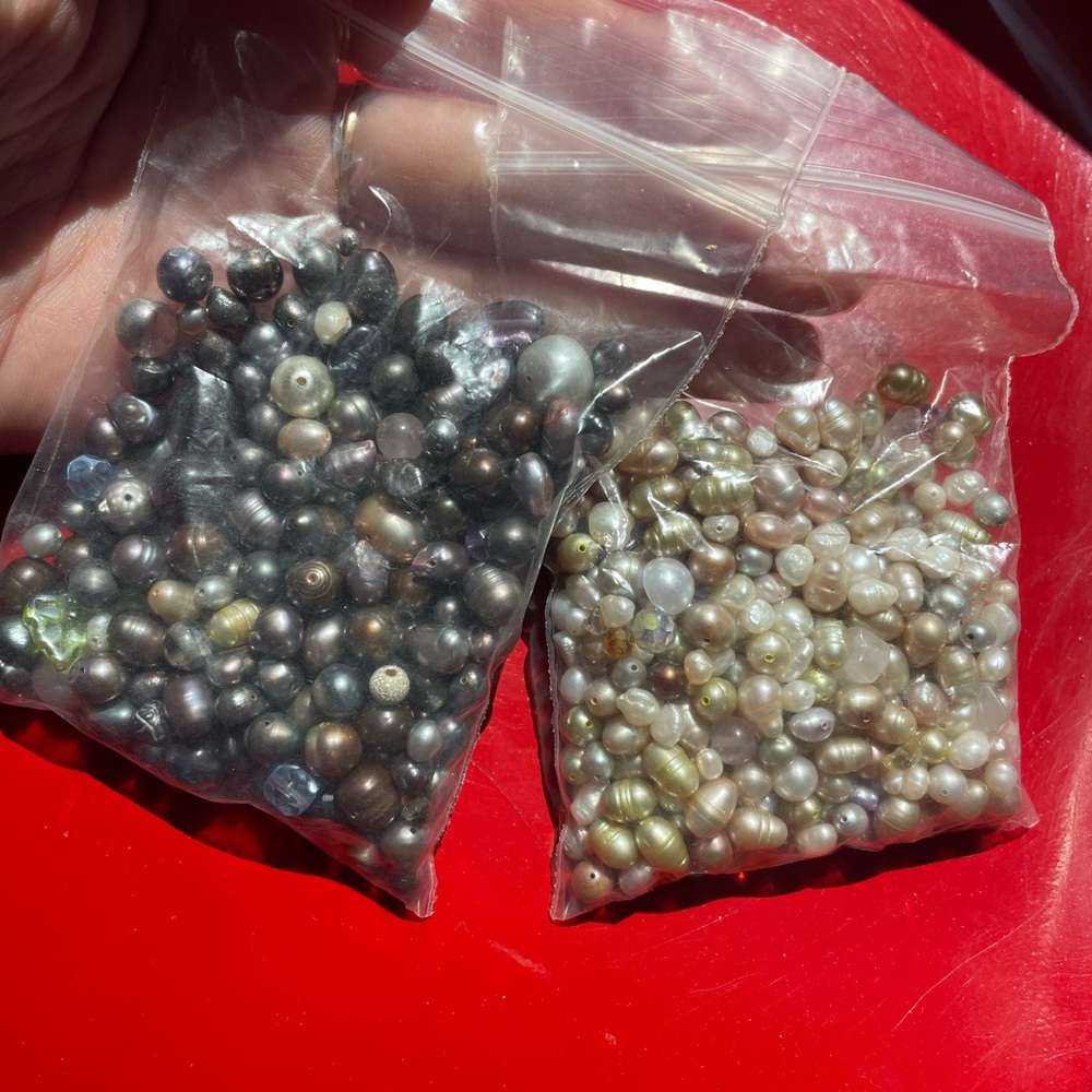Mixed Color Pearl Beads